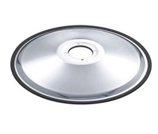 Barber Chair Heavy Gauge Chrome Large Base 26" Fits Most Barber Chairs