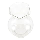 VILLFUL Oil Lamp Shades Clear Oil Lamp Glass Shade for 3cm Diameter Replacement Chimney Kerosene Accessory