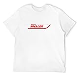 Boston Whaler Super Humor White Geek Cotton Male Tshirt Men White S
