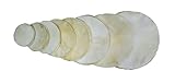 Natural Finish Goat Skin Drum Head | Djembe, Irish Bodhran, Native Frame, Shamanic, Snare Drums, African Drum Heads 8” to 36” (8 Inches)