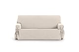 Eysa Levante Sofa Cover, Cotton, Beige, 180 - 230 cm, 3 Seats