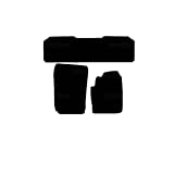 Carsio Carpet Car Mats For 3 piece Set - Citroen Xsara Picasso 02 to 09 Tailored Fit Floor Mat Complete Accessory Black Custom Fitted - All Weather, Anti-Slip Backing & Black Trim