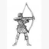 Archery Pin Badge Brooch Gift, Supplied in Organza Bag