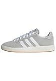 adidas Men's Grand Court Base 00s Shoes, Grey Two/Cloud White/Gum, 10 UK