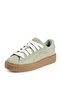 PUMA Women's x Fenty Creeper Phatty Sneakers, Green Fog/Puma Gold/Gum, 6.5 UK