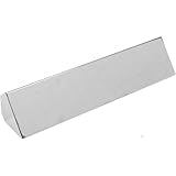 18" (45.5cm) Smoke Hood Canopy for Open Coal Log Fire in Polished Steel