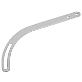 Aoutecen Universal Car Alternator Bracket Silver Alternator Bracket Replacement Compatible with Small Block Engines with Short (Silver)