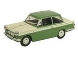 Supreme Models TRIUMPH HERALD MODEL CAR GREEN & CREAM 1:43 SCALE 1200 SALOON CLASSIC K8