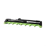 GLFLOW 4 8 Fishing Rod Holder Telescopic Leg Rig Roost Kit With Storage Bag Zinc Alloy EVA Material Black Green 50CM Length
