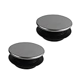 Garneck Blank Plug Sink 45mm Blanking Metal Plug - Sink Tap Hole Stopper - Blanking Plate for Kitchen Washroom Sink Plug Chrome Sink Tap Hole Blank