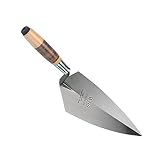 Spear & Jackson 10811V Tyzack 11" Canadian, Leather Handle Brick Trowel, Blue