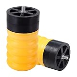 V VELAMEIS - SSR-313-54 Air Suspension Auxiliary Spring Left/Right Pair | For Ford Transit Springs and Related Components | For DodgeRAMProforMaster1500|2500|3500, Yellow