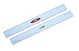 Rulex Narrow Gauge Model Railway 30cm 12 inch Flat Oval Scale Ruler 1:19 16mm to The Foot, 1:19 mm, 1:13.7 7/8th inch to The Foot, 1:20.3 15mm to The Foot. - UK Manufactured