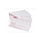 Bison Parts 10030100 TachPro Weekly Tachograph Envelopes 100-Pieces