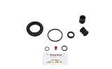 Bigg Red - Rear Brake Caliper Repair Kit - Compatible with Sierra Xr4i Xr, Sierra, Escort Rs Cosworth, Sierra, Granada 1985-1994, Sierra Cosworth, Sierra