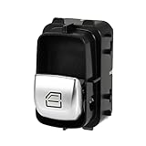 X AUTOHAUX Window Control Switch Compatible for Mercedes-Benz C-class, Black