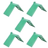 SUPVOX Roosts 5 Pack Small Bird Rest Stands Non-Slip Plastic Pigeon Perches for Pet Birds for Roosting
