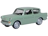 Oxford Diecast Ford Anglia Spruce Green 1:76 Scale Model Car Adult Model Enthusiasts