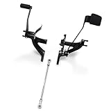 TOPRAMETAL Black Forward Control Foot pegs For Harley Softail Street Bob FXBB 114 FXBBS Low Rider FXLR 107 FXLRS 117 2018-2024