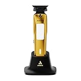 Andis 562119 Phenom Professional Cord/Cordless Lithium-ion Electric Beard & Hair Trimmer with Charging Stand, Gold