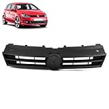 ROBUST Front Upper Main Grill Painted Black for Volkswagen Polo 2009-2014 6R0853651G 6R0853651C