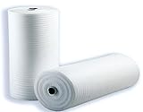 500mm x 20M Soft Roll Foam Wrap | Protect and Cushion Fragile Items During Shipping or Storage | Moisture-Resistant Foam Insulation Underlay Packing Solution