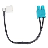 AOWINHIT 2 To 1 MIB Antenna Adapter High Quality Car Harness for RCD330G RCD330 RCN210 RCD510 Trimble Auto Accessories