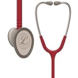 3M 2451 Littmann Lightweight II S.E. Nurses Stethoscope - Burgundy