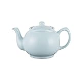 Price & Kensington 110 cl, 6 Cup Stoneware Teapot, Pastel Blue