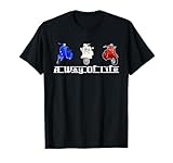 MOD Scooter A Way Of Life roundel colour scooters T-Shirt
