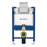 Geberit Duofix 820mm Concealed WC Wall Mounting Frame with Omega Cistern 111.004.00.1