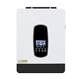 Y&H 3200W Solar Hybrid Inverter DC24V to AC230V, Off-Grid Pure Sine Wave Inverter with 80A MPPT Solar Charger + AC Charger,Max PV 3000W DC55-450V Input,fit for 24V Lead-Acid/Lithium Battery