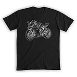 RSV4 1100 Factory Classic Logo Mens T-Shirt Black Size L