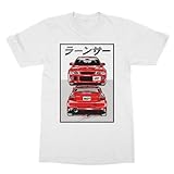 Japanese Car Fans Evo Evolution Vi 6 Tommi Makinen 4g63 Turbo JDM Legend Print T-Shirt Men Harajuku Tee Tshirt White S