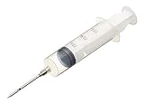 KitchenCraft Meat Injector, Cooking Syringe, Kitchen Gadget for Baking and Roasting, White/Transparent