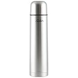 Andes 1 Litre Stainless Steel Insulated Vacuum Travel Tea/Coffee Thermos Flask Bottle