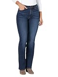 Wrangler Women's High Rise True Straight Fit Jean, Stockton, 14W x 32L
