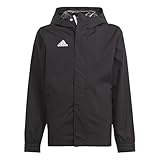 adidas Unisex Kids Entrada 22 All-Weather Jacket, Black, 7-8 Years