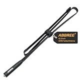 ABBREE GMRS Radio Antenna 42.5-inch SMA Female CS Tactical Antenna for Baofeng UV-5R AR-152 UV-82 BF-888S and GM-15 Pro GMRS GM-5RH TD-H3 Radio Antennas