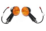 AEspares Trafficator Indicator Assembly With Bulb Pair Compatible With Royal Enfield Hunter 350, Classic Reborn 350, Meteor 350