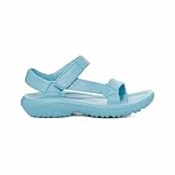 Teva Women's Ankle-Strap Sandal, Air Blue, 8 UK