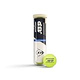 DUNLOP Tennis Ball ATP Championship - for sand, hard court and turf (4 balls)