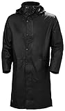 Helly Hansen 70186 Voss Rain Coat Long, black, 34-070186-990-L