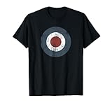 Mod Target Bullseye UK RAF Roundel Target T-Shirt