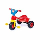 Dolu – Trike – 3 Wheeled Red Blue and Yellow Ride-On for Kids Aged 2 to 5