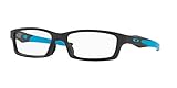 Oakley OX8118-811801 Eyeglass Frame SATIN BLACK w/Clear Demo Lens 56mm