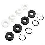 GLOBALHUT Complete Mower Deck Tune Up Kit, For Walker Mower Fits 36-56 Inch Decks, Includes 4 Bushings, For Reliable Operation And Smooth Cutting