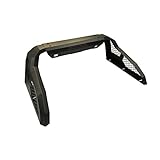 Direct4x4 Black Side Mesh Roll Sports Bar with LED Work Lights for Toyota Hilux 2016+