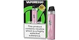 Vaporesso XROS 4 MINI Vaping Kit, Compact Design, 16W Output, Long Lasting Integrated Battery, USB-C Fast Charging, Refillable, E CIgarette, E Cig, Vaporesso Vaping, No Nicotine (Icy Pink)