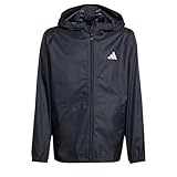 adidas Unisex Kids RAIN JACKET, Black, 15-16 Years